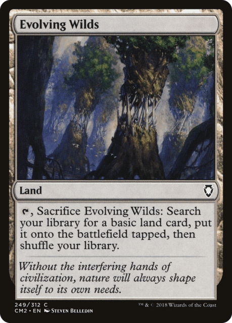 Evolving Wilds (249) — Commander Anthology Volume II