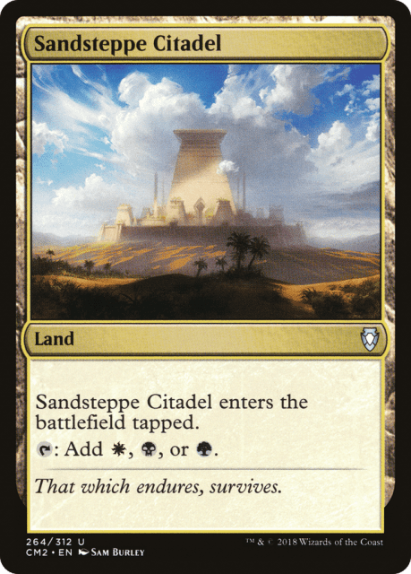Sandsteppe Citadel (264) — Commander Anthology Volume II