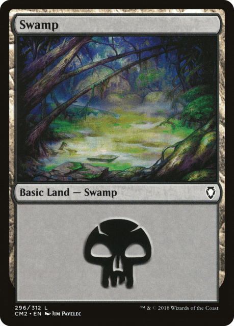 Swamp (296) — Commander Anthology Volume II
