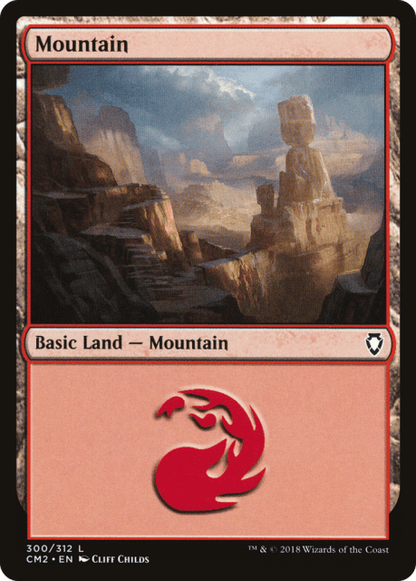 Mountain (300) — Commander Anthology Volume II
