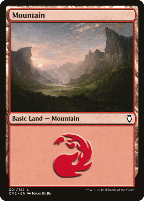 Mountain (301) — Commander Anthology Volume II