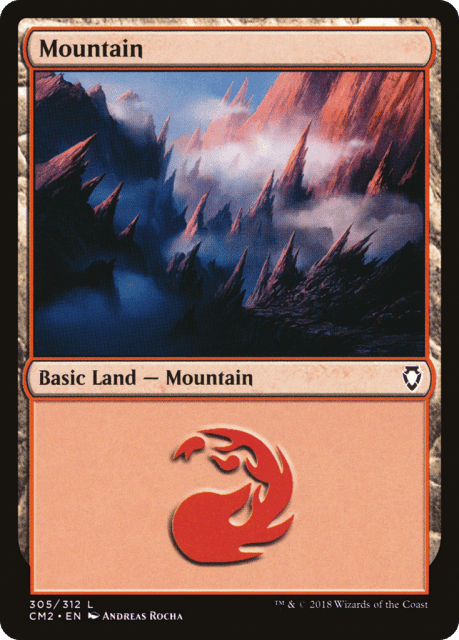Mountain (305) — Commander Anthology Volume II