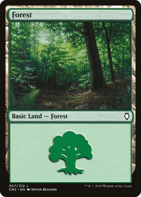Forest (307) — Commander Anthology Volume II