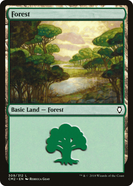 Forest (309) — Commander Anthology Volume II