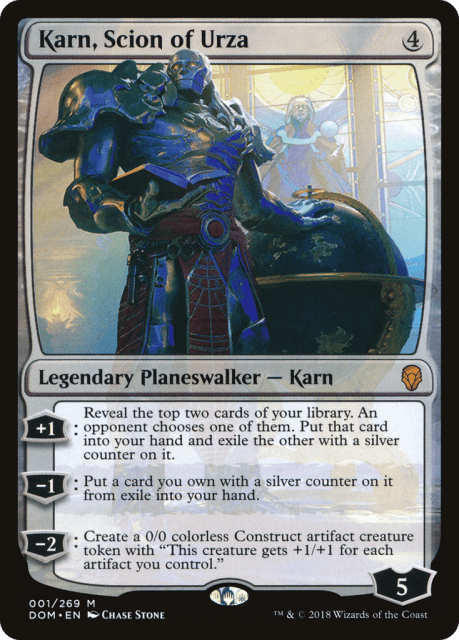 Karn, Scion of Urza (1) — Dominaria