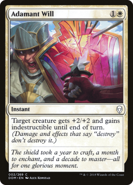 Adamant Will (2) — Dominaria