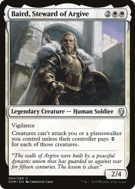 Baird, Steward of Argive (4) — Dominaria