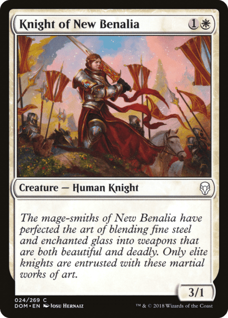 Knight of New Benalia (24) — Dominaria