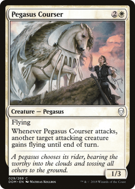 Pegasus Courser (29) — Dominaria