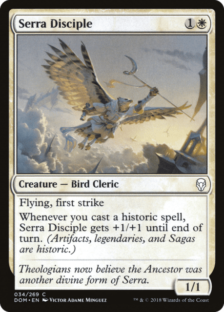 Serra Disciple (34) — Dominaria