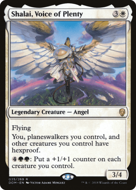 Shalai, Voice of Plenty (35) — Dominaria
