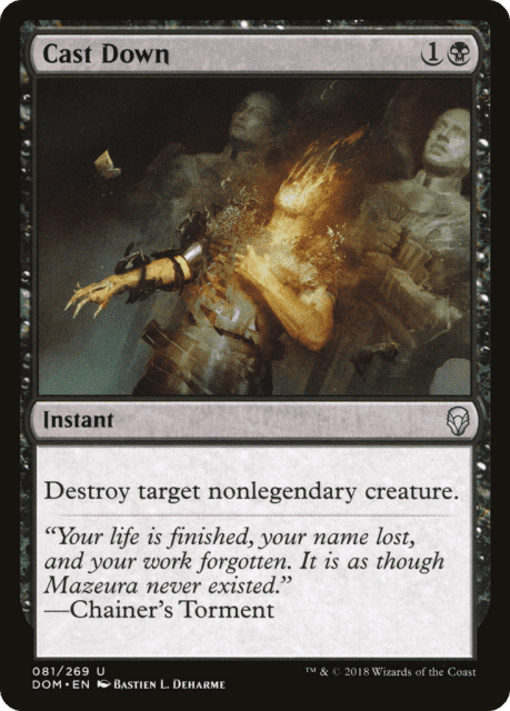 Cast Down (81) — Dominaria