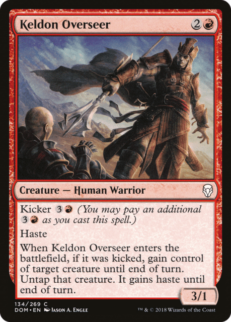 Keldon Overseer (134) — Dominaria