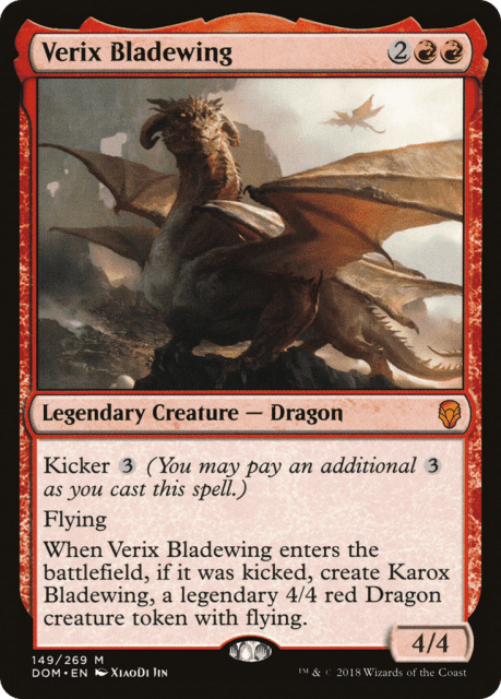Verix Bladewing (149) — Dominaria