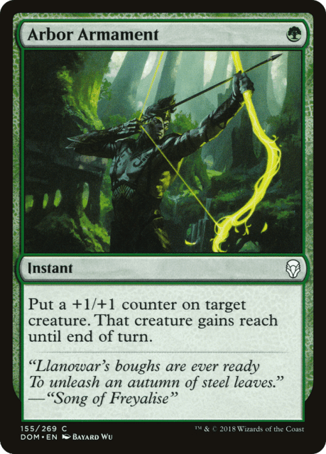 Arbor Armament (155) — Dominaria