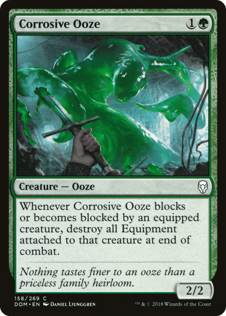 Corrosive Ooze (158) — Dominaria