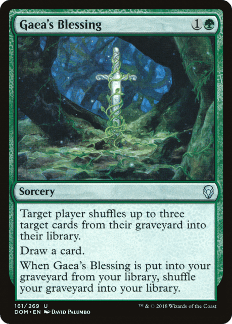 Gaea's Blessing (161) — Dominaria