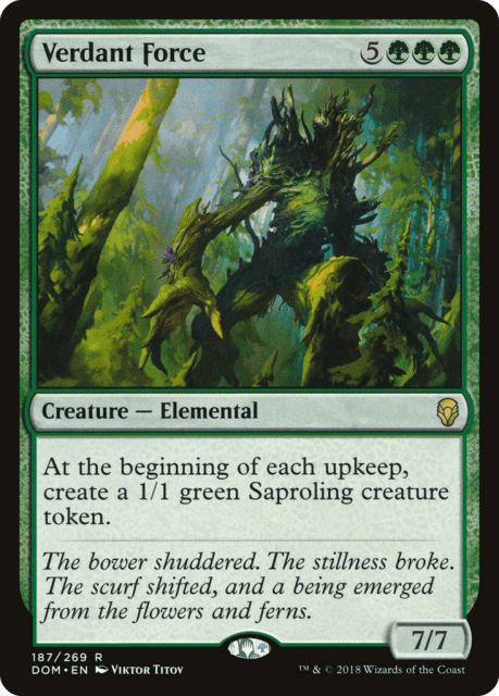 Verdant Force (187) — Dominaria