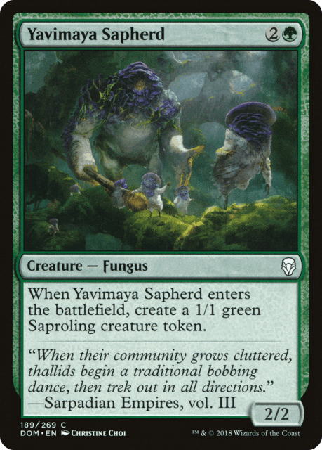 Yavimaya Sapherd (189) — Dominaria