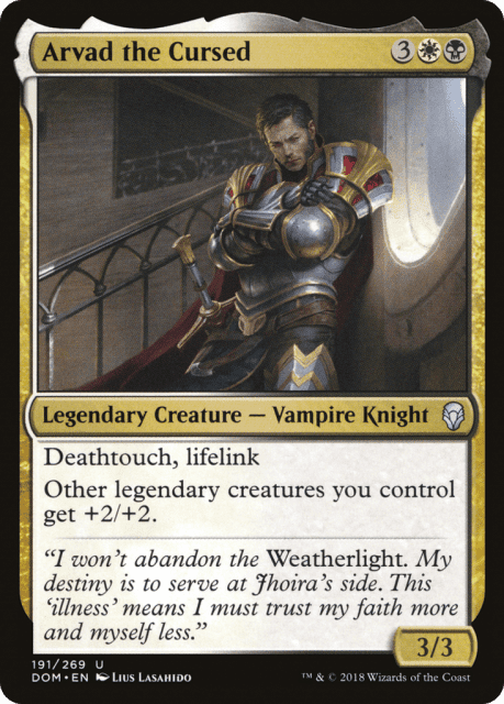 Arvad the Cursed (191) — Dominaria