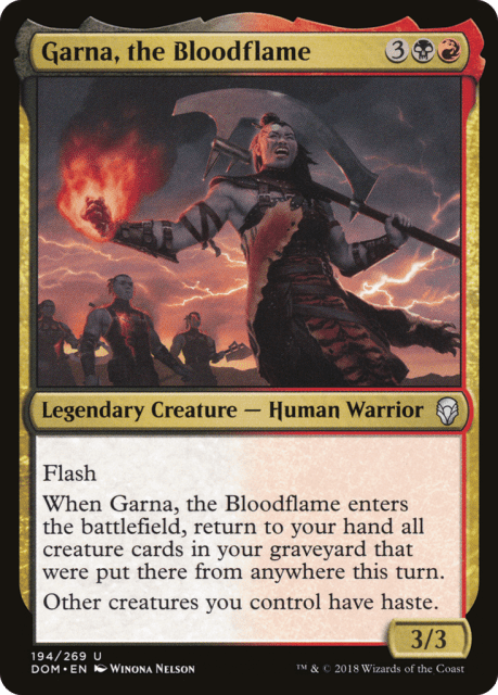 Garna, the Bloodflame (194) — Dominaria