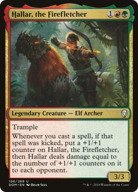 Hallar, the Firefletcher (196) — Dominaria
