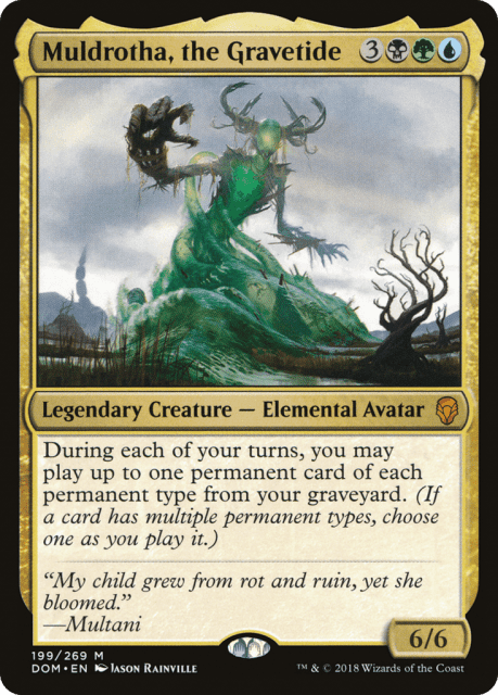 Muldrotha, the Gravetide (199) — Dominaria