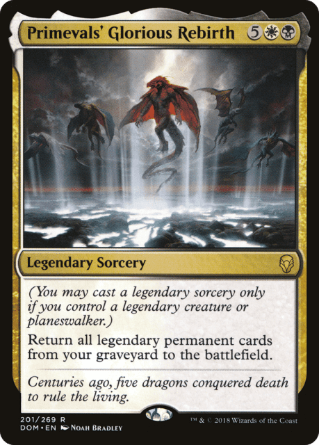 Primevals' Glorious Rebirth (201) — Dominaria