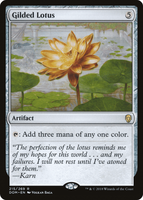 Gilded Lotus (215) — Dominaria