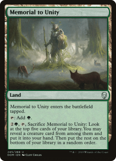 Memorial to Unity (245) — Dominaria