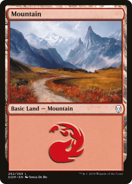 Mountain (262) — Dominaria