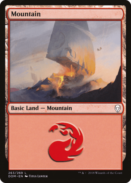 Mountain (263) — Dominaria