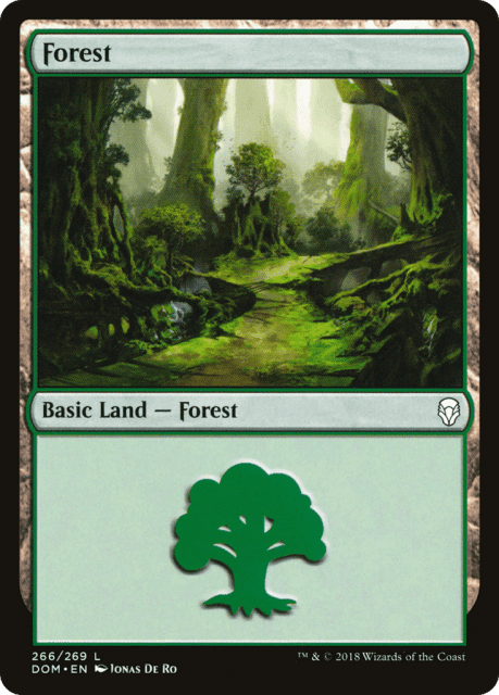 Forest (266) — Dominaria