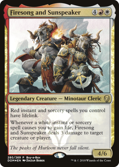 Firesong and Sunspeaker (280) — Dominaria