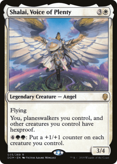 Shalai, Voice of Plenty (35) — Dominaria Promos