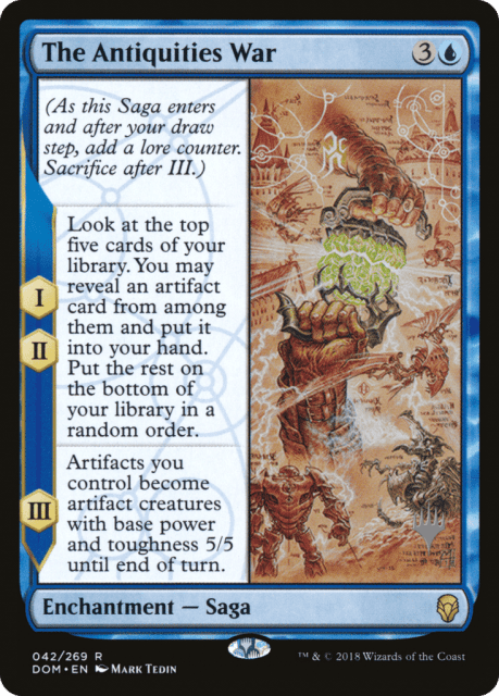 The Antiquities War (42) — Dominaria Promos