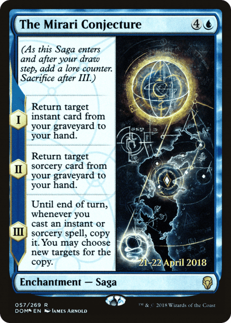 The Mirari Conjecture (57) — Dominaria Promos