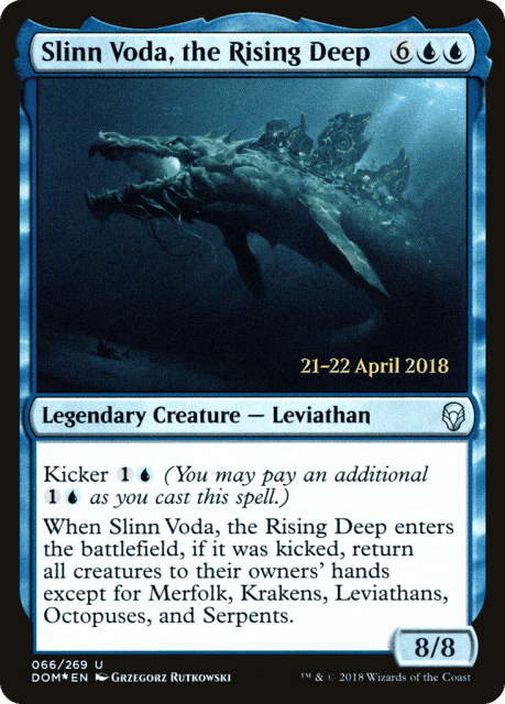 Slinn Voda, the Rising Deep (66) — Dominaria Promos