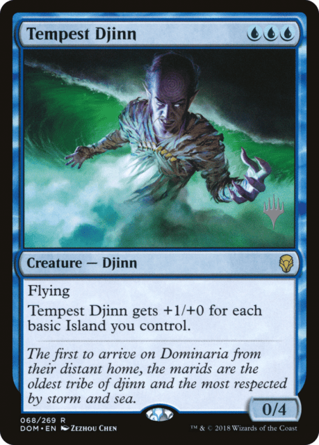 Tempest Djinn (68) — Dominaria Promos