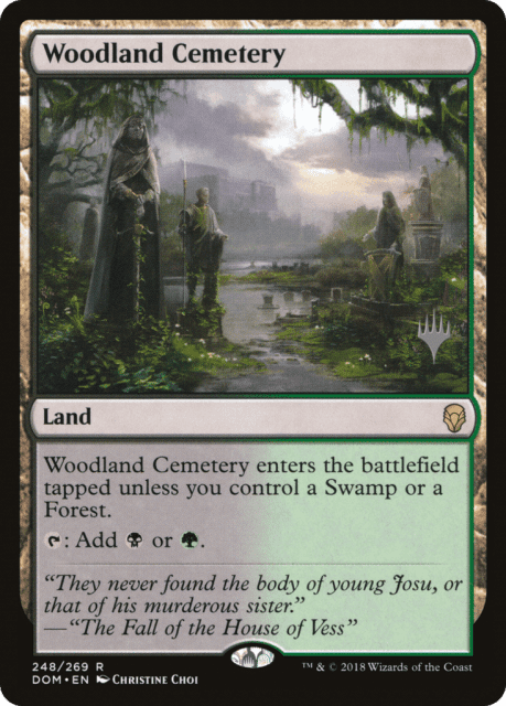 Woodland Cemetery (248) — Dominaria Promos