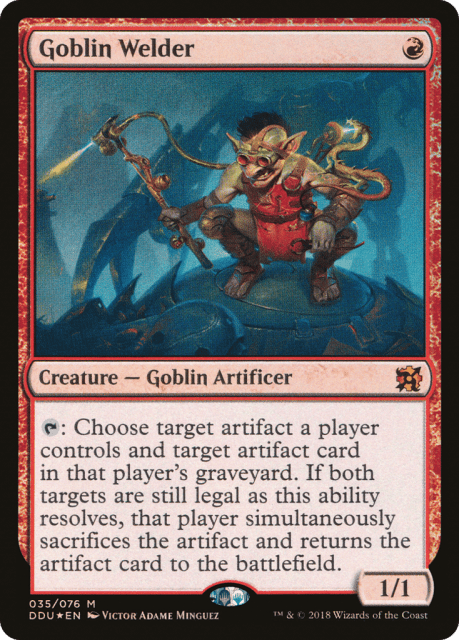 Goblin Welder (35) — Duel Decks: Elves vs. Inventors