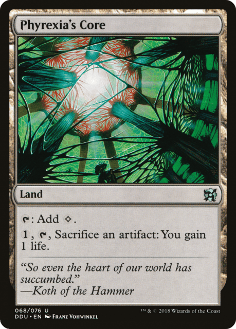 Phyrexia's Core (68) — Duel Decks: Elves vs. Inventors