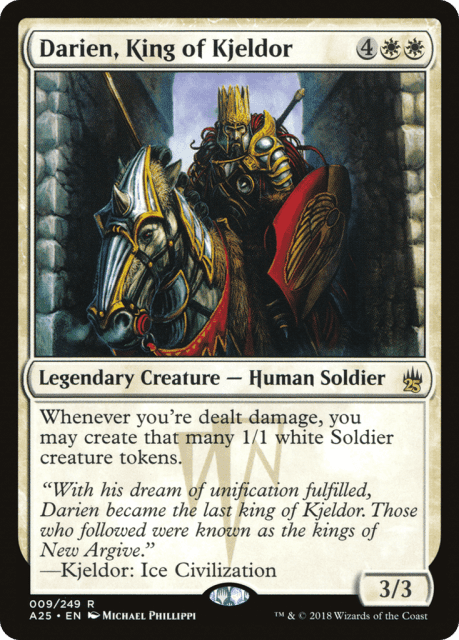 Darien, King of Kjeldor (9) — Masters 25