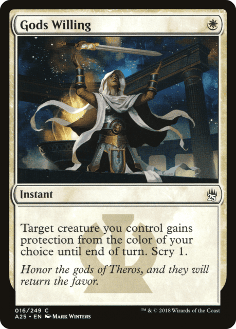 Gods Willing (16) — Masters 25