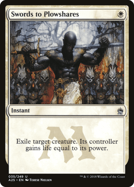 Swords to Plowshares (35) — Masters 25