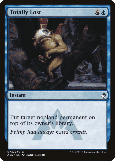 Totally Lost (74) — Masters 25