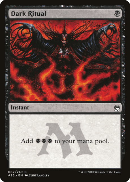 Dark Ritual (82) — Masters 25
