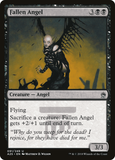Fallen Angel (91) — Masters 25