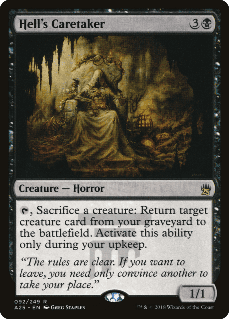 Hell's Caretaker (92) — Masters 25