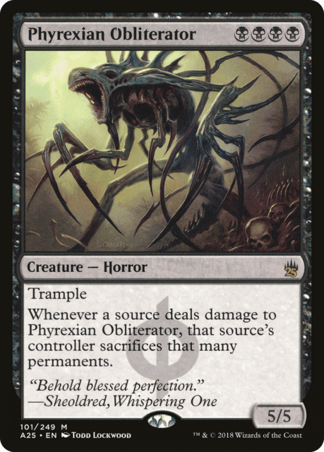 Phyrexian Obliterator (101) — Masters 25